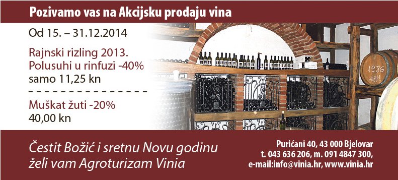 Akcijska ponuda vina 12 2014